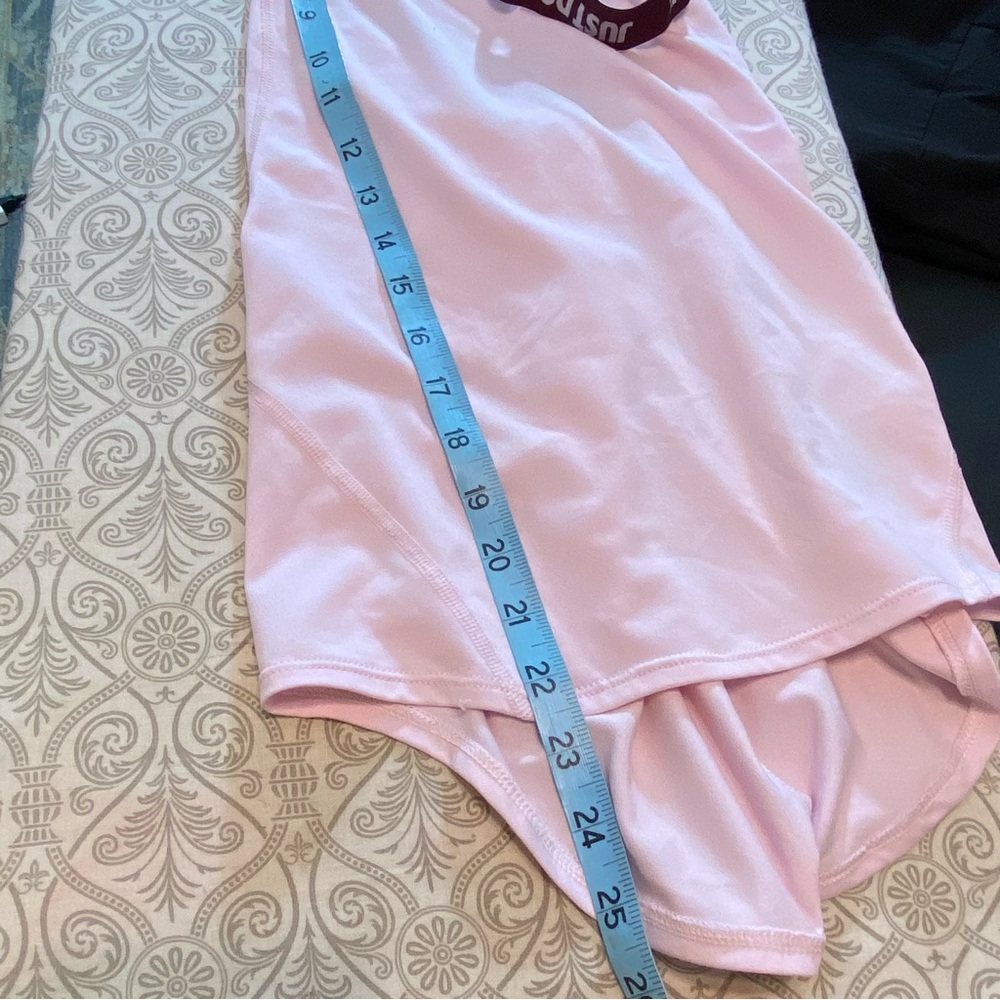 Nike Girls Child Kids Light Pink Cross-Back Tank Top Dri-Fit Large L - Picture 3 of 12